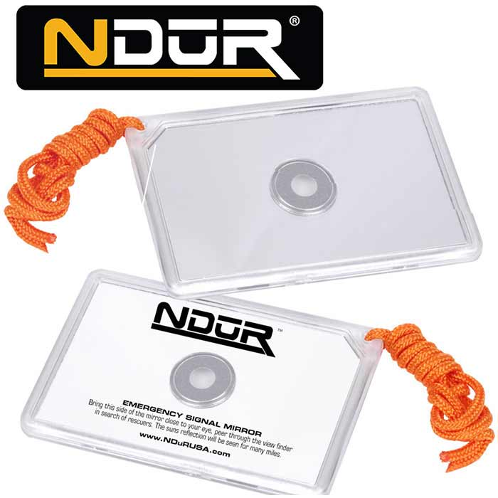 NDuR EMERGENCY SIGNALING MIRROR - Emergency