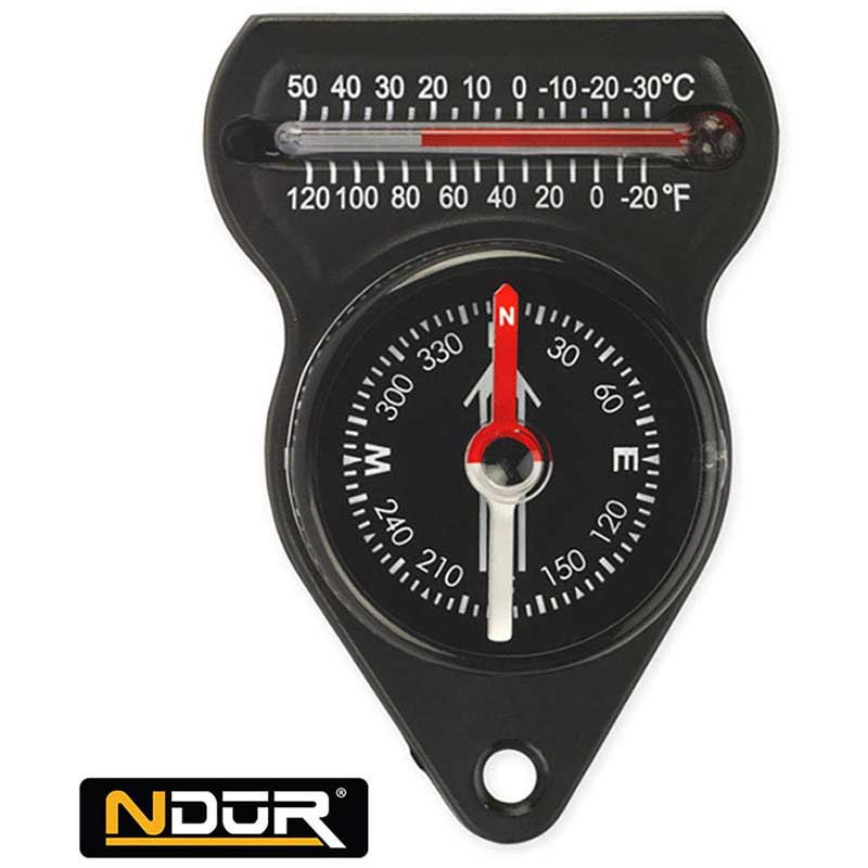 Mini Compass with Theometer BK - Mini
