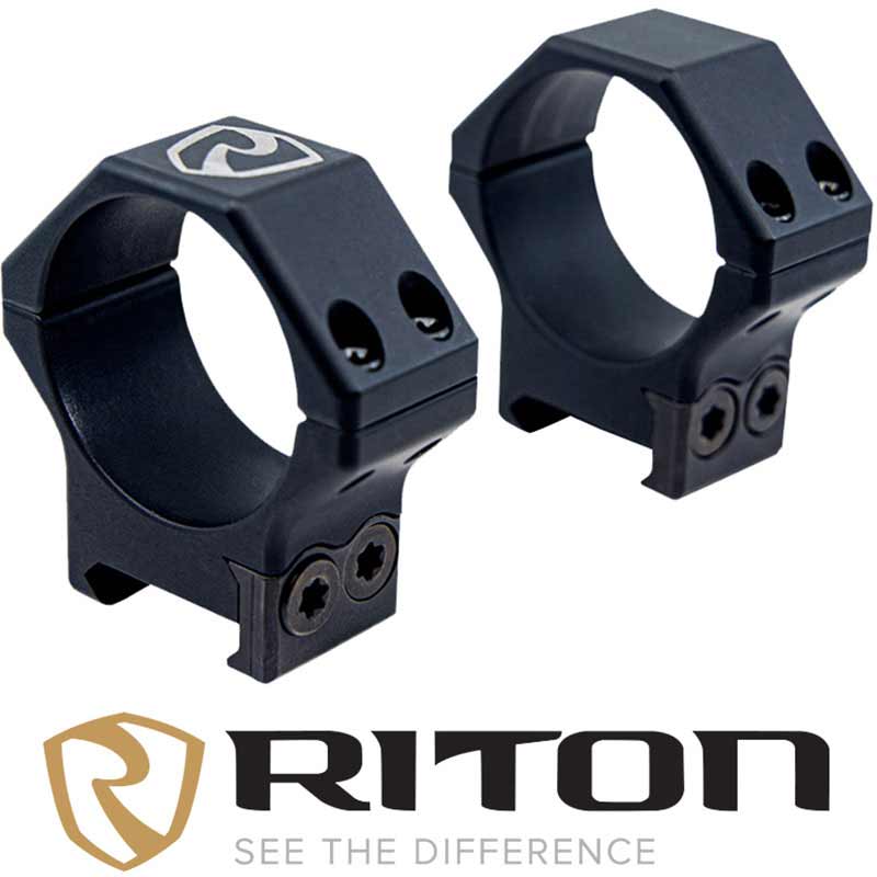 Riton Optics 34mm Light Picatinny Rings 12mm Specifications
