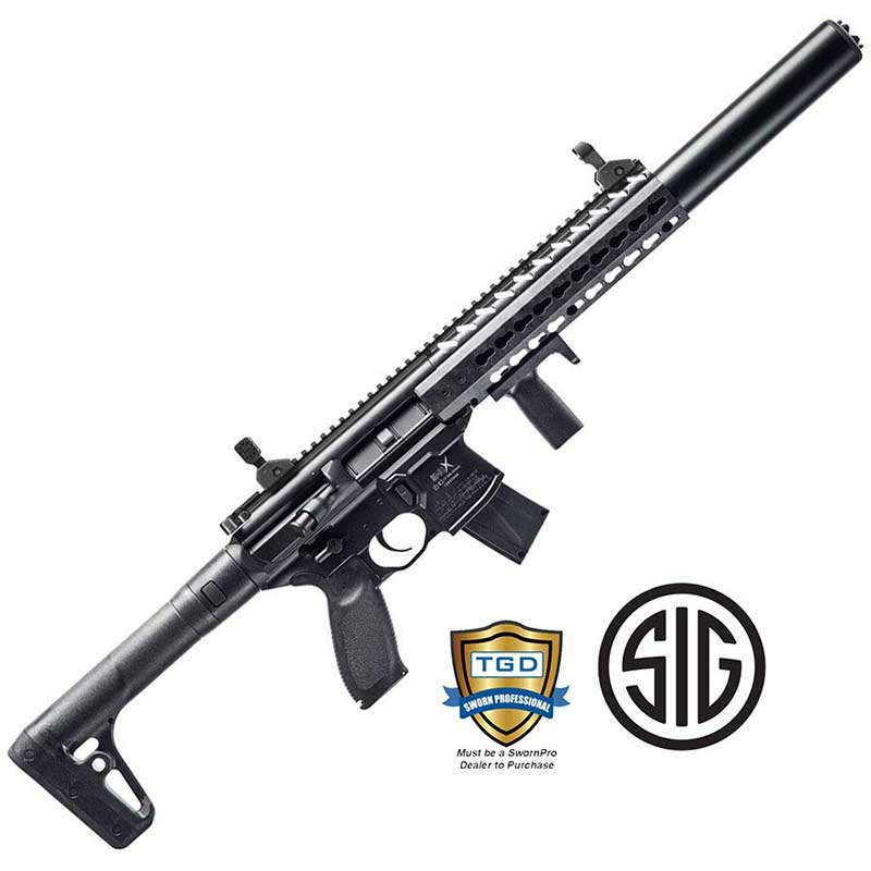 Sig Sauer MCX Pellet CO2 Rifle Black .177 Cal. 30 rd.