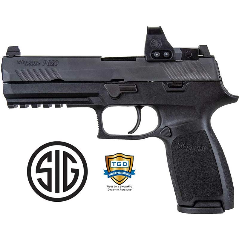 320F 9MM 4.7in 17Rd BK NS R1P - Sig Sauer