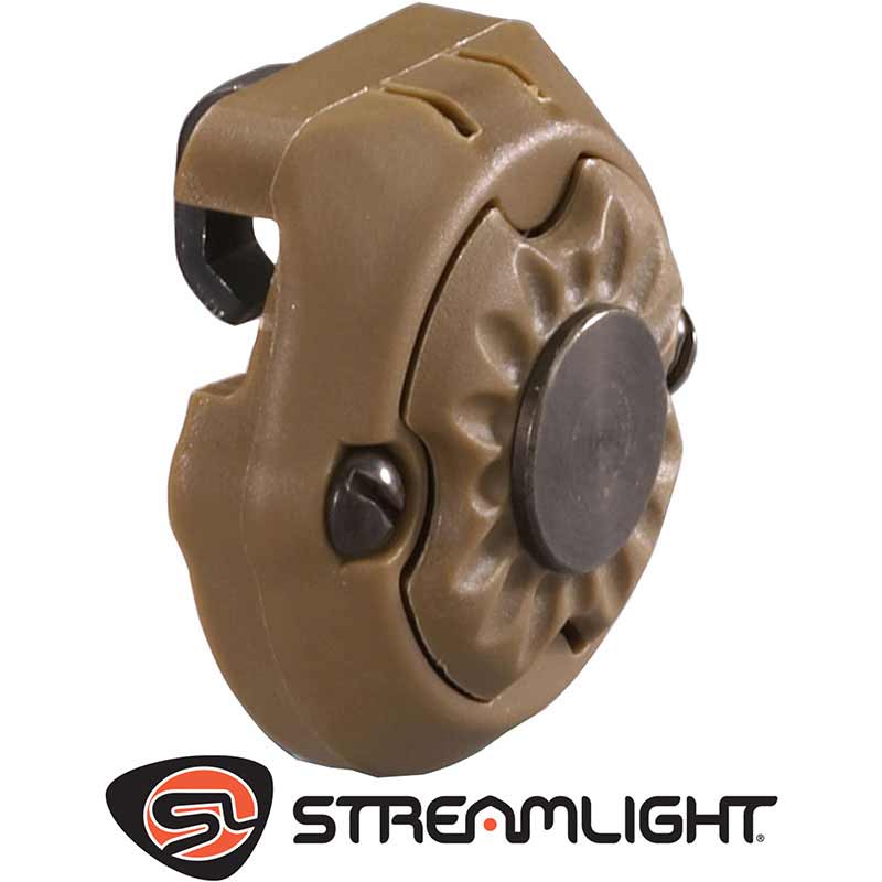 Streamlight Sidewinder Flashlight Helmet Mount - Coyote 14055