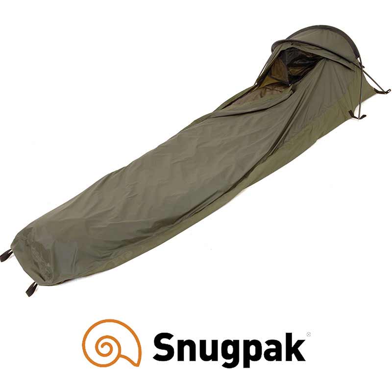 SnugPak 92860 Stratosphere Bivvi Shelter Olive, 1-Person, Waterproof - SnugPak