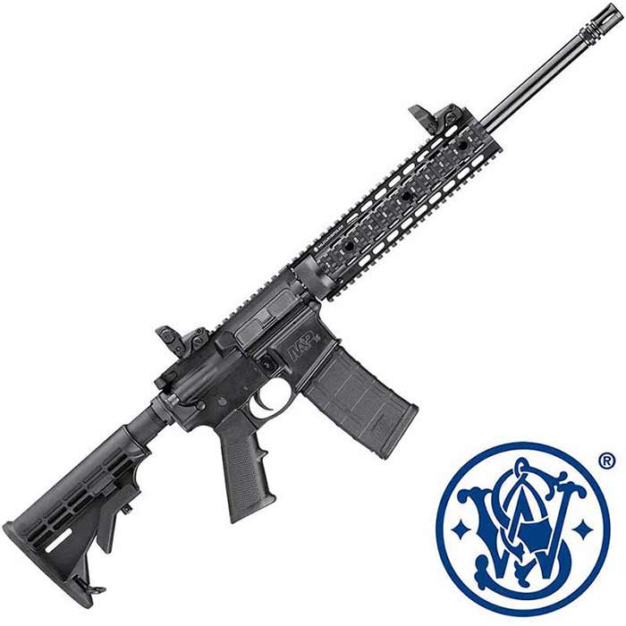 Smith & Wesson 311041 M&P15 223/5.56 16" 30+1 6-Position Black Rifle